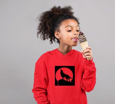 WOLF Girl Hoodies-FunkyTeesClub