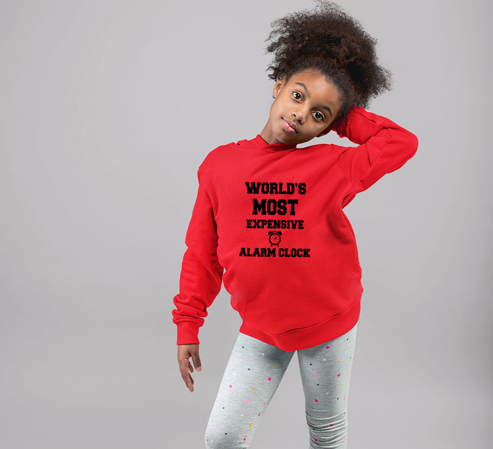 Expensive Alarm Clock Girl Hoodies-FunkyTeesClub