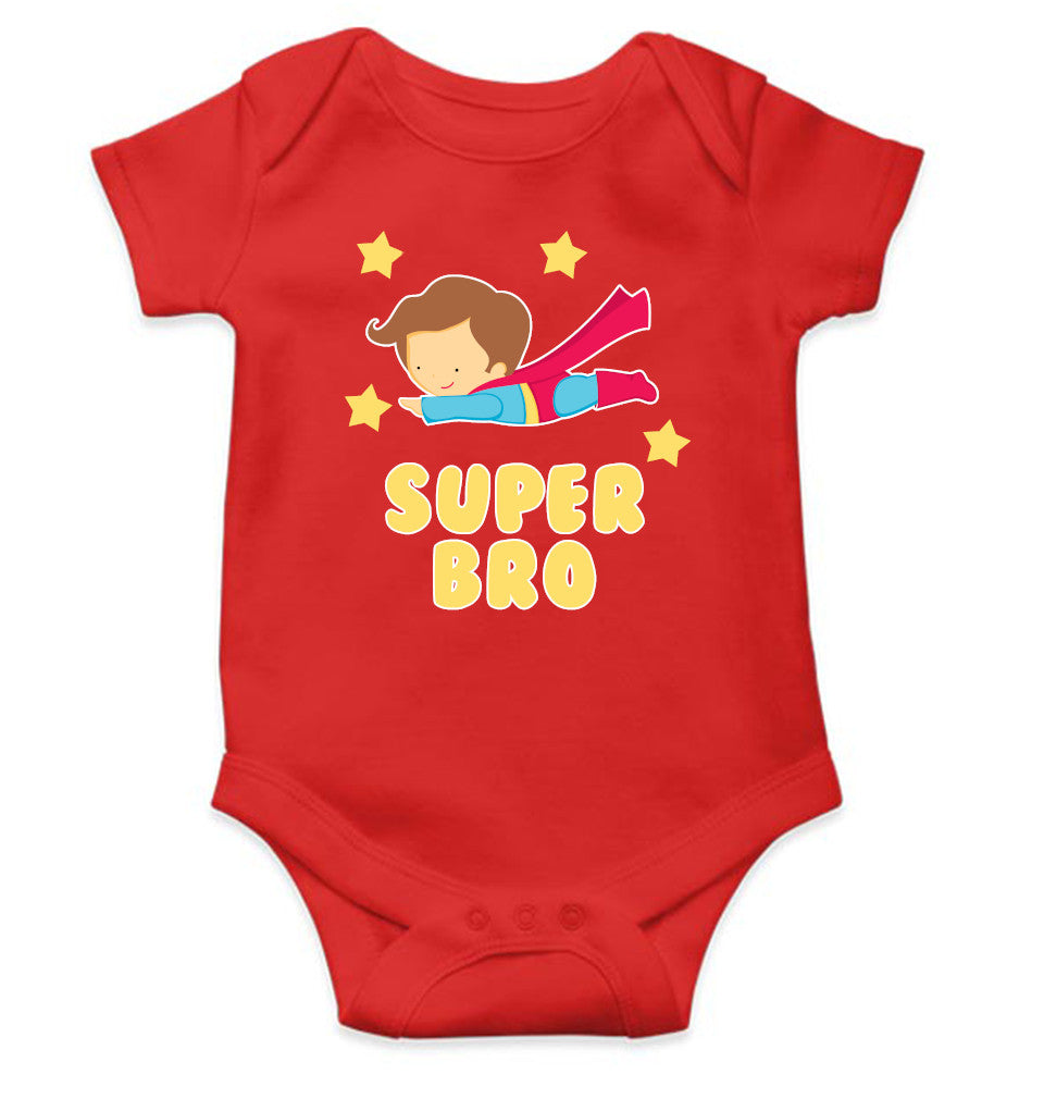 Super Brother Rakshabadhan Rompers for Baby Boy- FunkyTeesClub