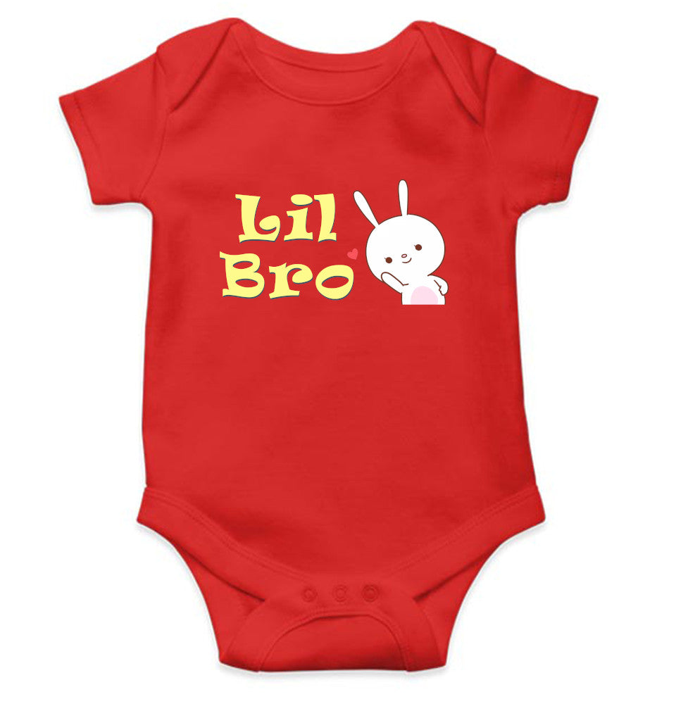 Little Bro Rakshabadhan Rompers for Baby Boy- FunkyTeesClub