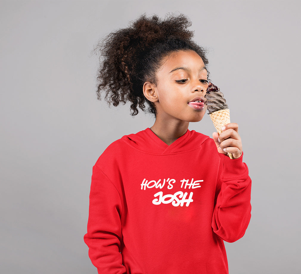 How's The Josh Girl Hoodies-FunkyTeesClub