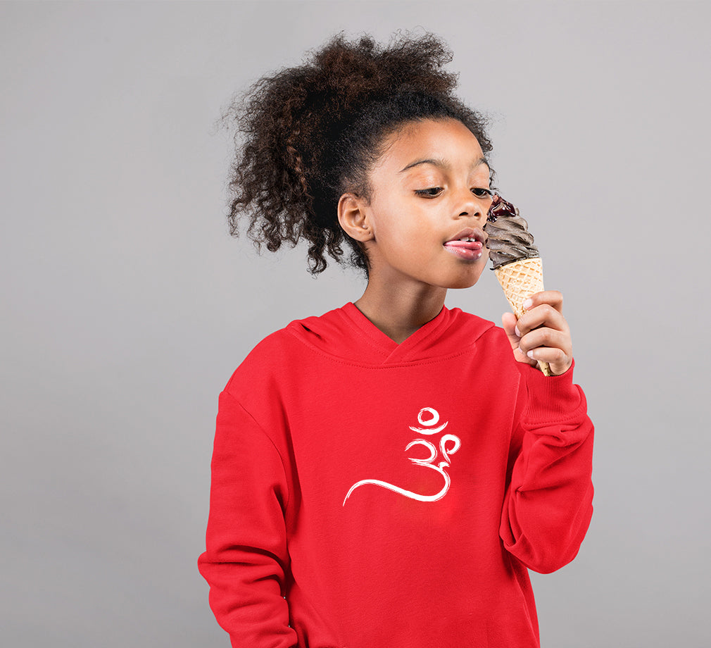 Om Girl Hoodies-FunkyTeesClub