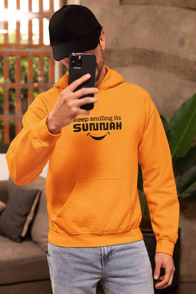 Keep Smiling Its Sunnah Men Hoodies-FunkyTeesClub