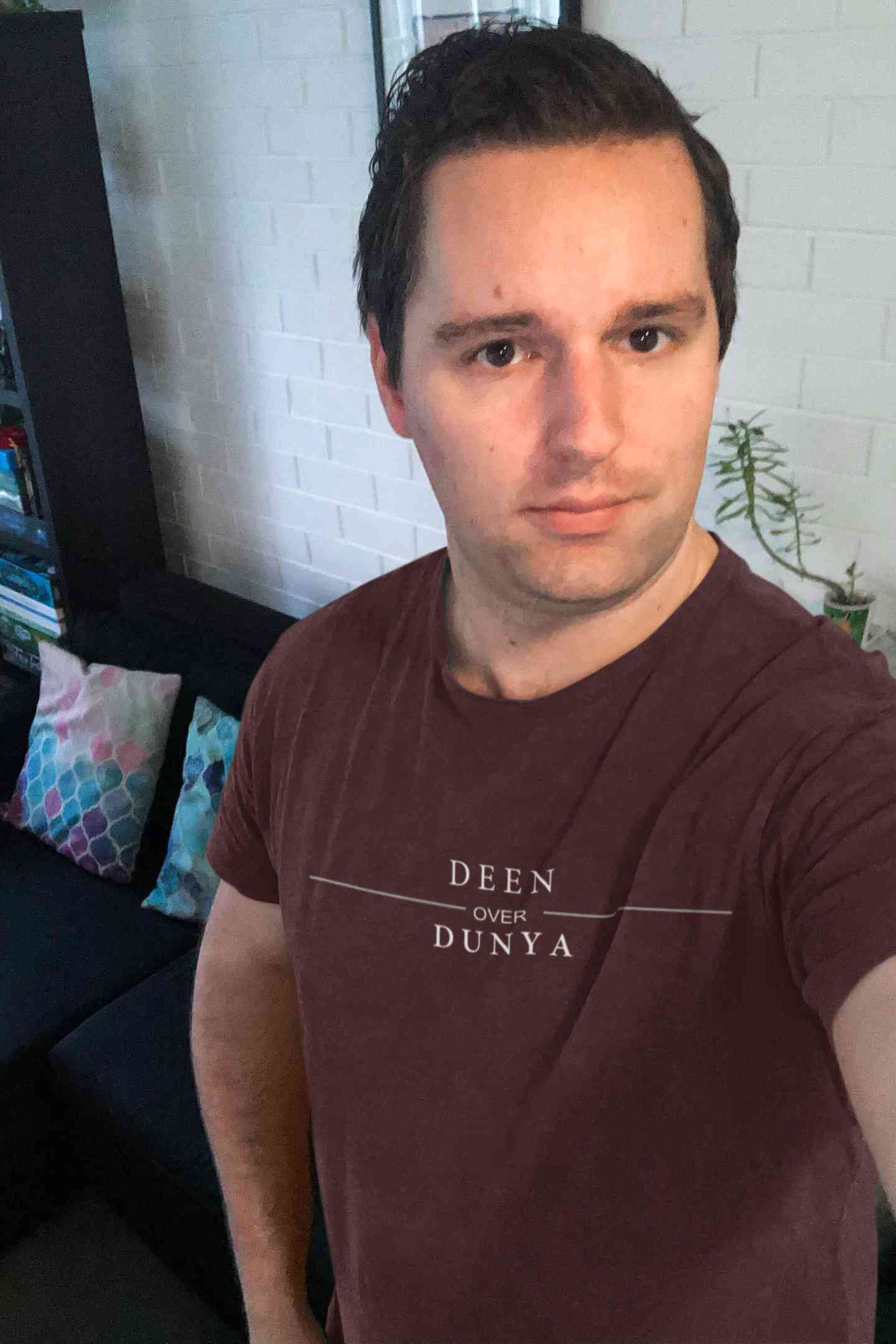 Deen Over Dunya Mens Half Sleeves T-shirt- FunkyTeesClub