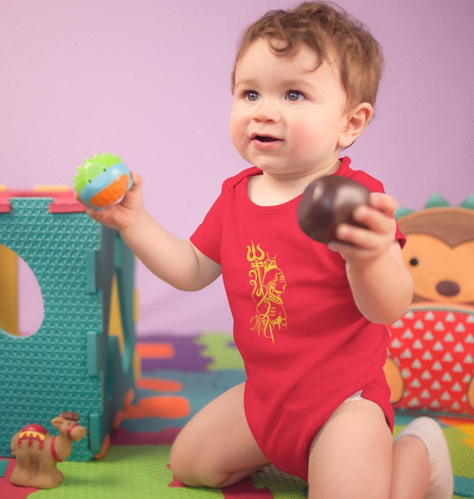 Shiv Rompers for Baby Boy- FunkyTradition FunkyTradition
