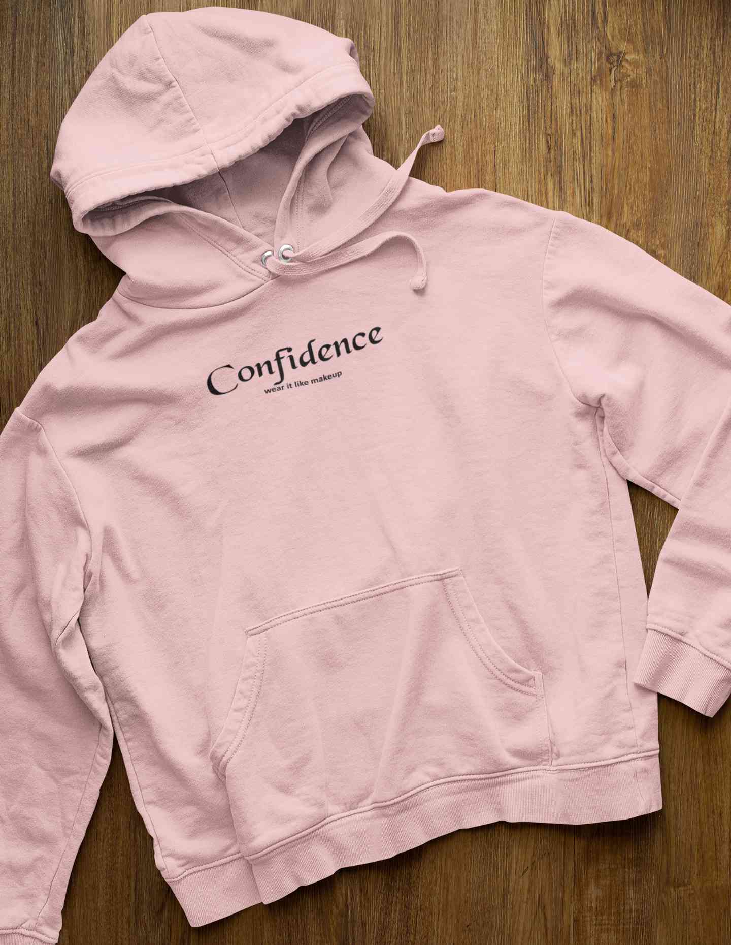 Confidence Wear It Like Makeup Men Hoodies-FunkyTeesClub