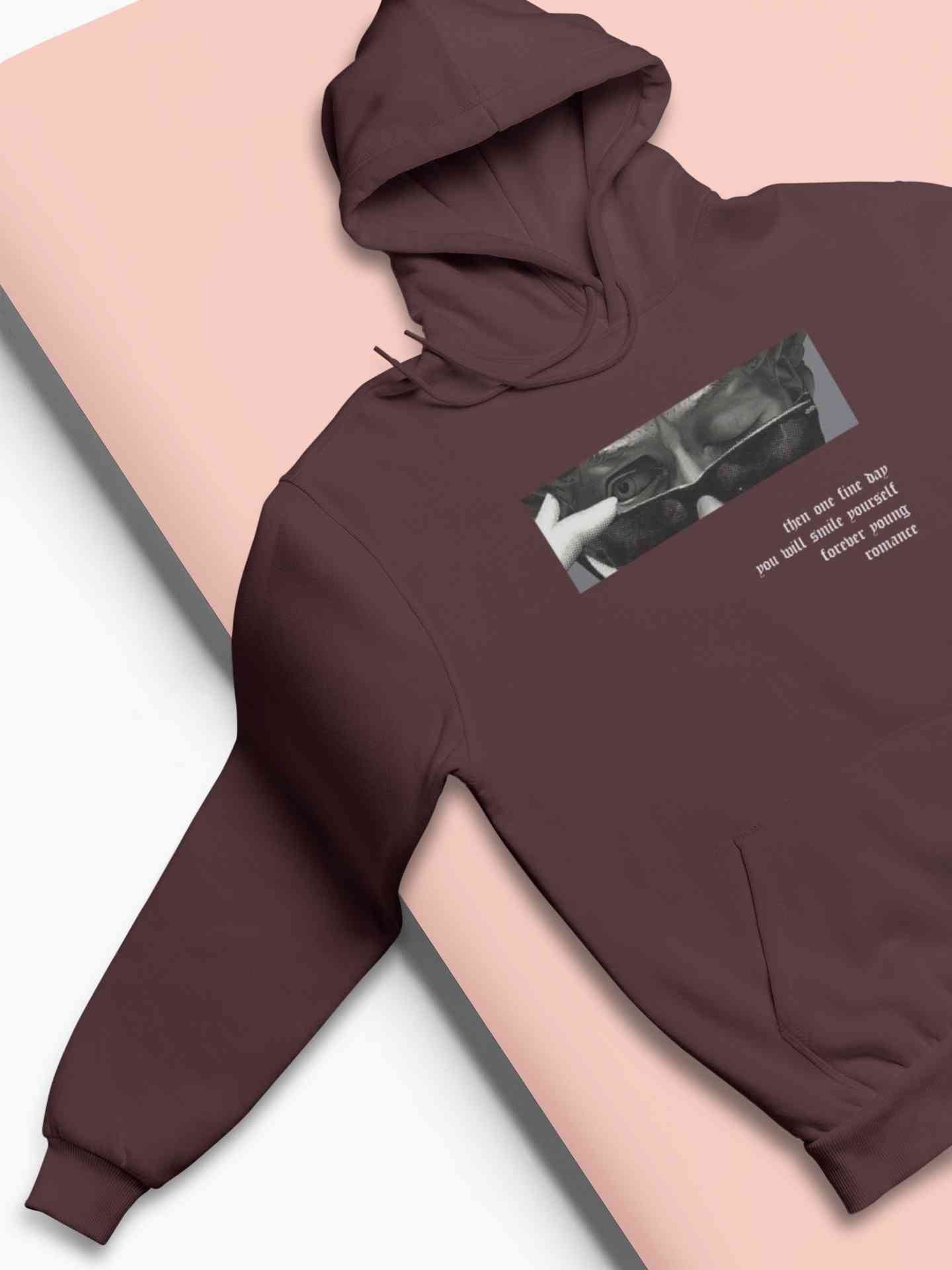 Forever Young Slogan Hoodies for Women-FunkyTeesClub