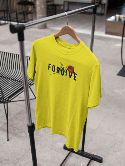 Forgive Women Half Sleeves T-shirt- FunkyTeesClub