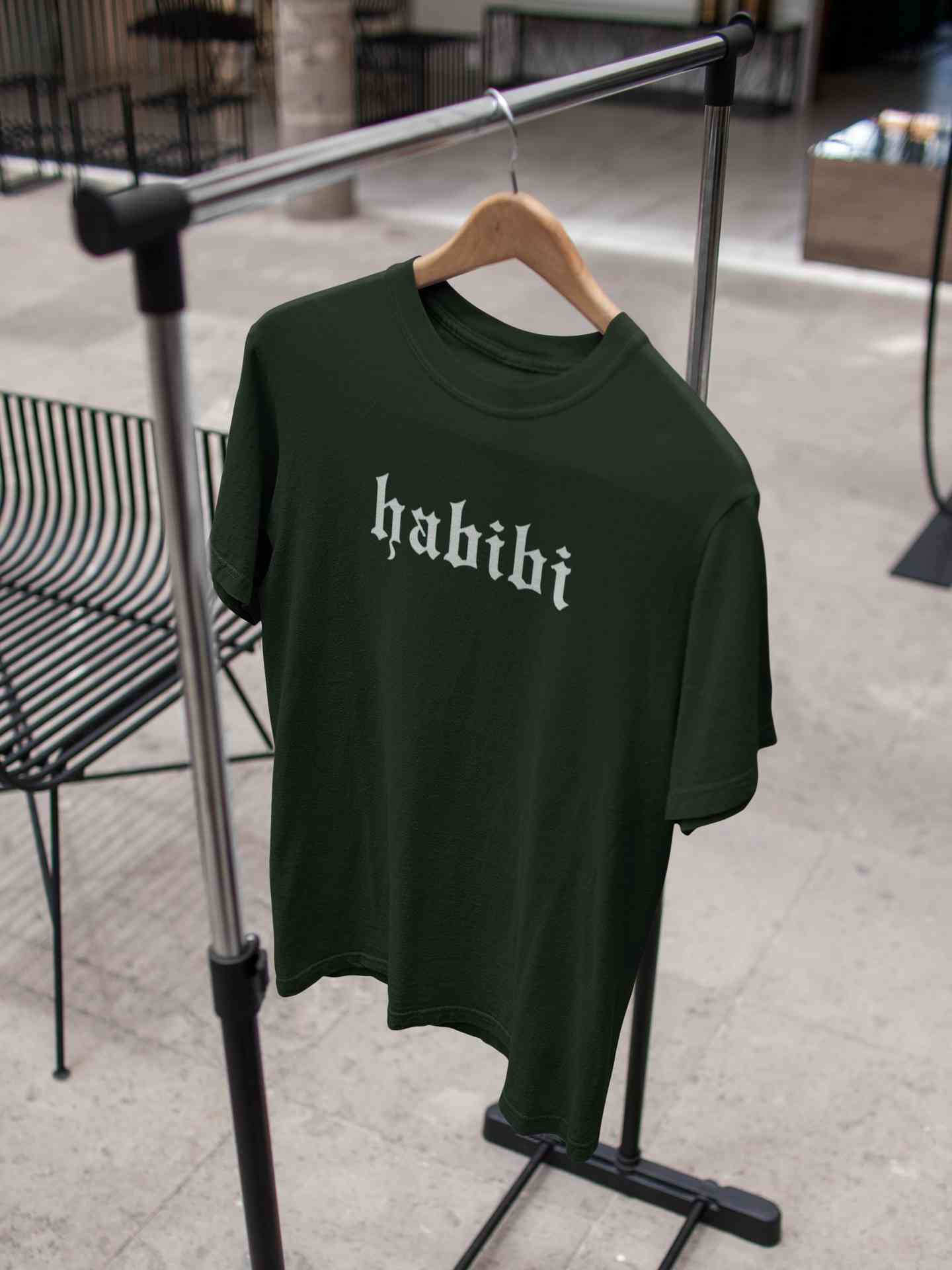 Habibi Mens Half Sleeves T-shirt- FunkyTeesClub