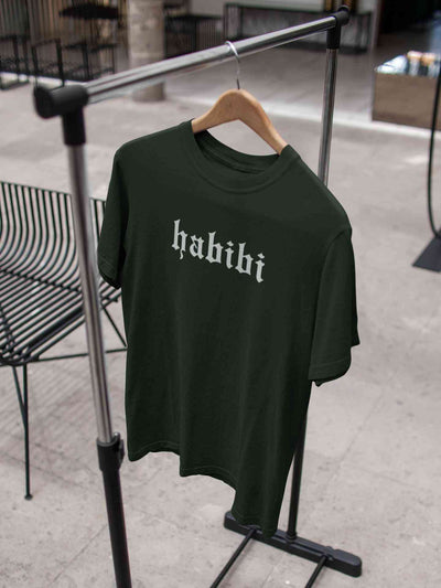 Habibi Mens Half Sleeves T-shirt- FunkyTeesClub