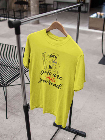 News Quote Mens Half Sleeves T-shirt- FunkyTeesClub