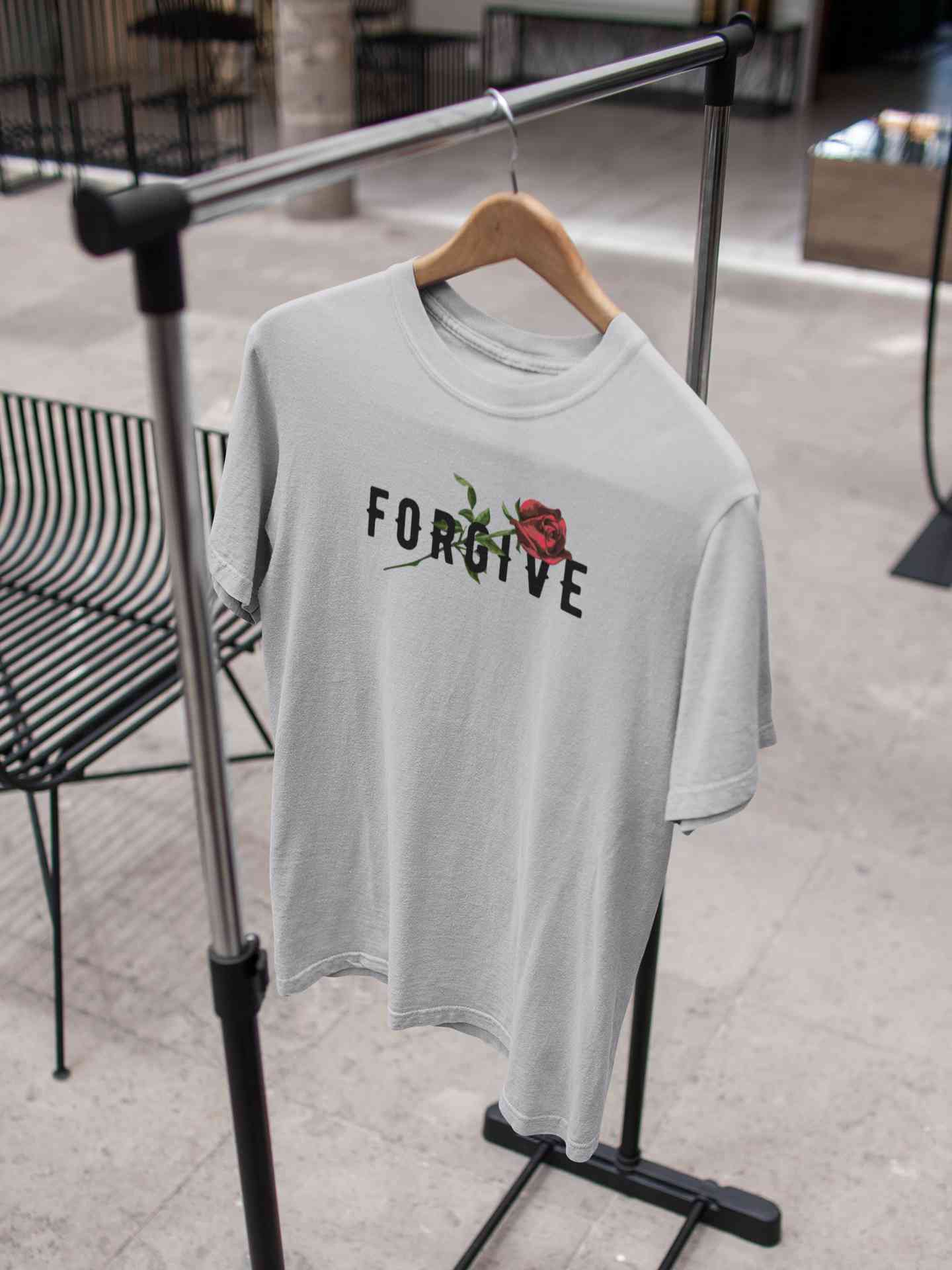 Forgive Mens Half Sleeves T-shirt- FunkyTeesClub