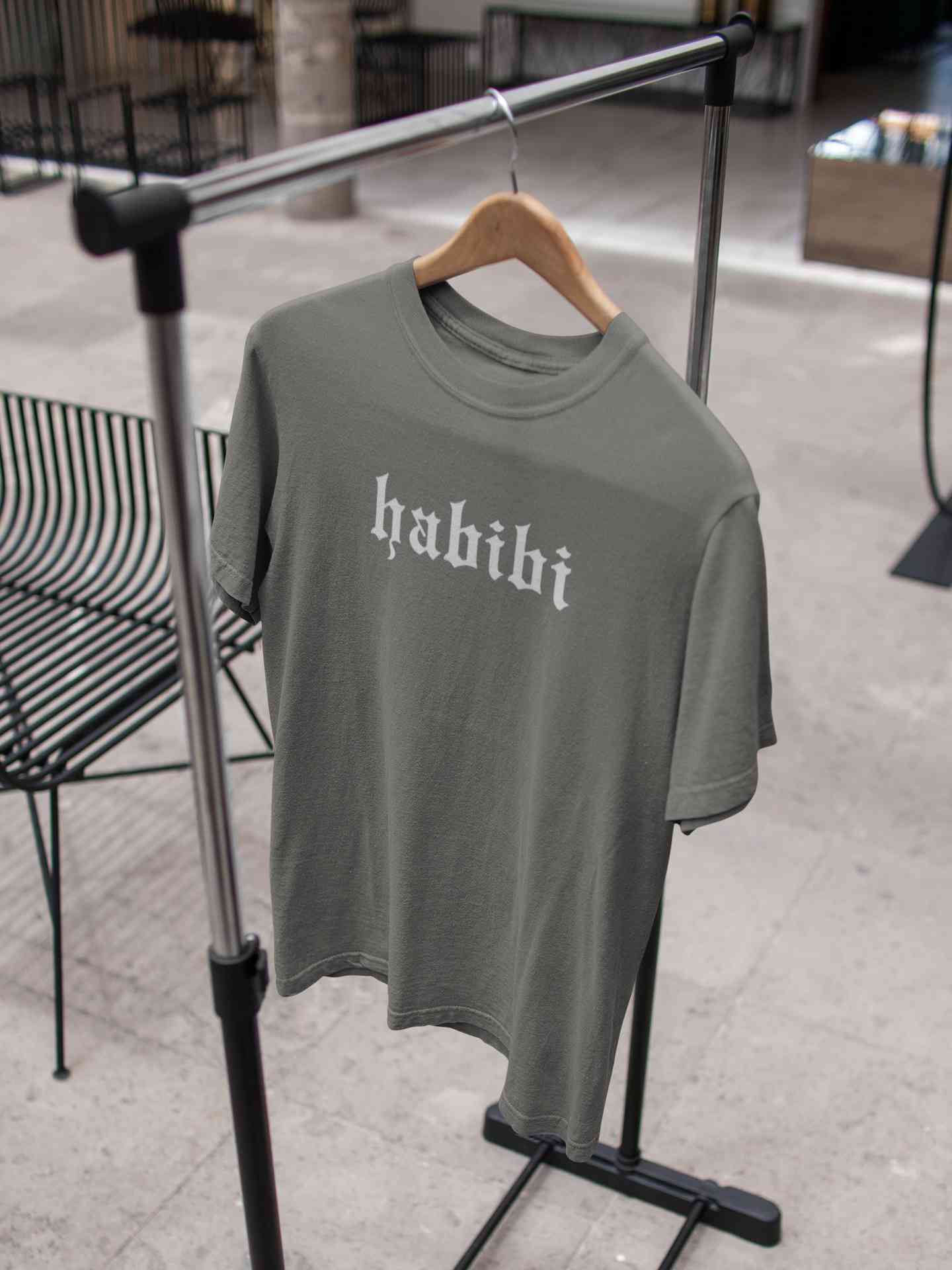 Habibi Mens Half Sleeves T-shirt- FunkyTeesClub