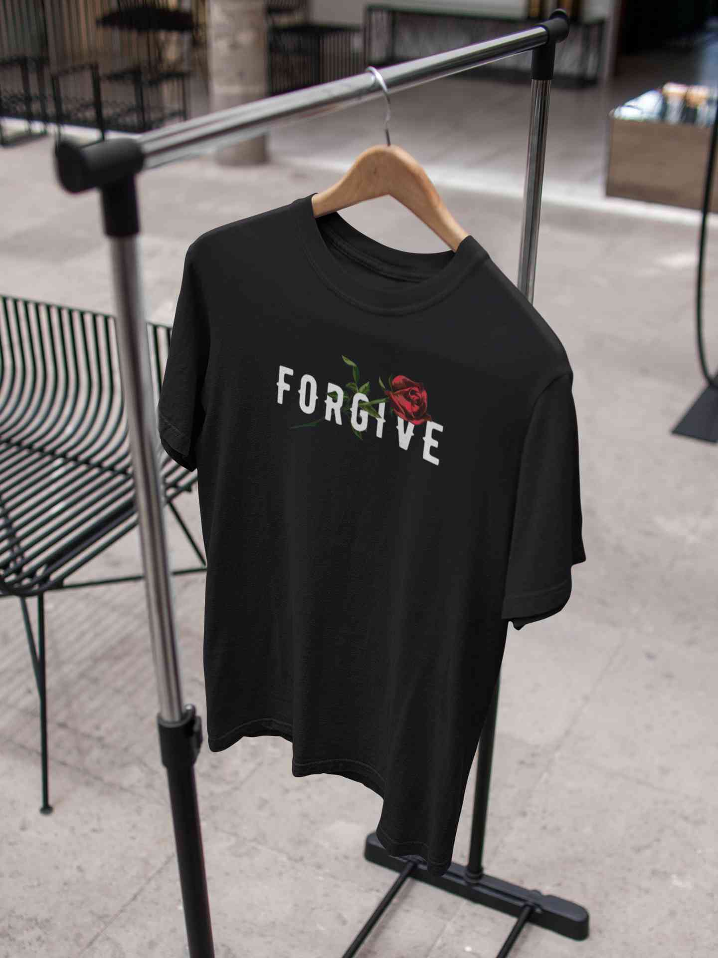 Forgive Mens Half Sleeves T-shirt- FunkyTeesClub