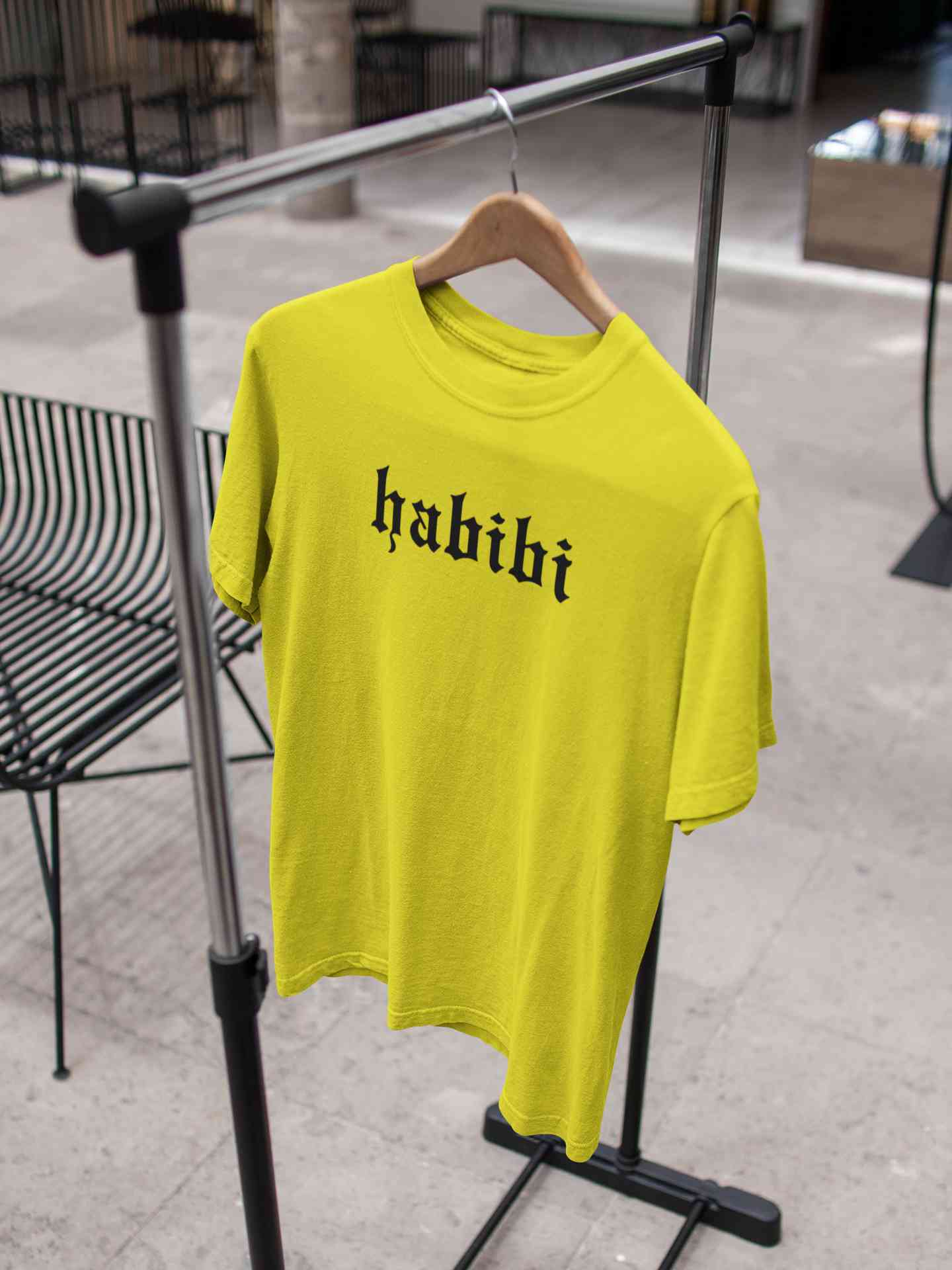 Habibi Mens Half Sleeves T-shirt- FunkyTeesClub