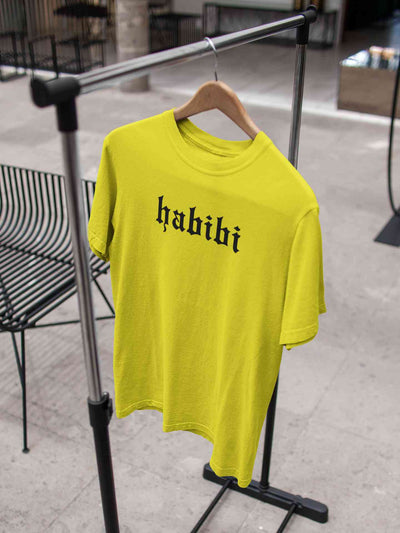 Habibi Mens Half Sleeves T-shirt- FunkyTeesClub