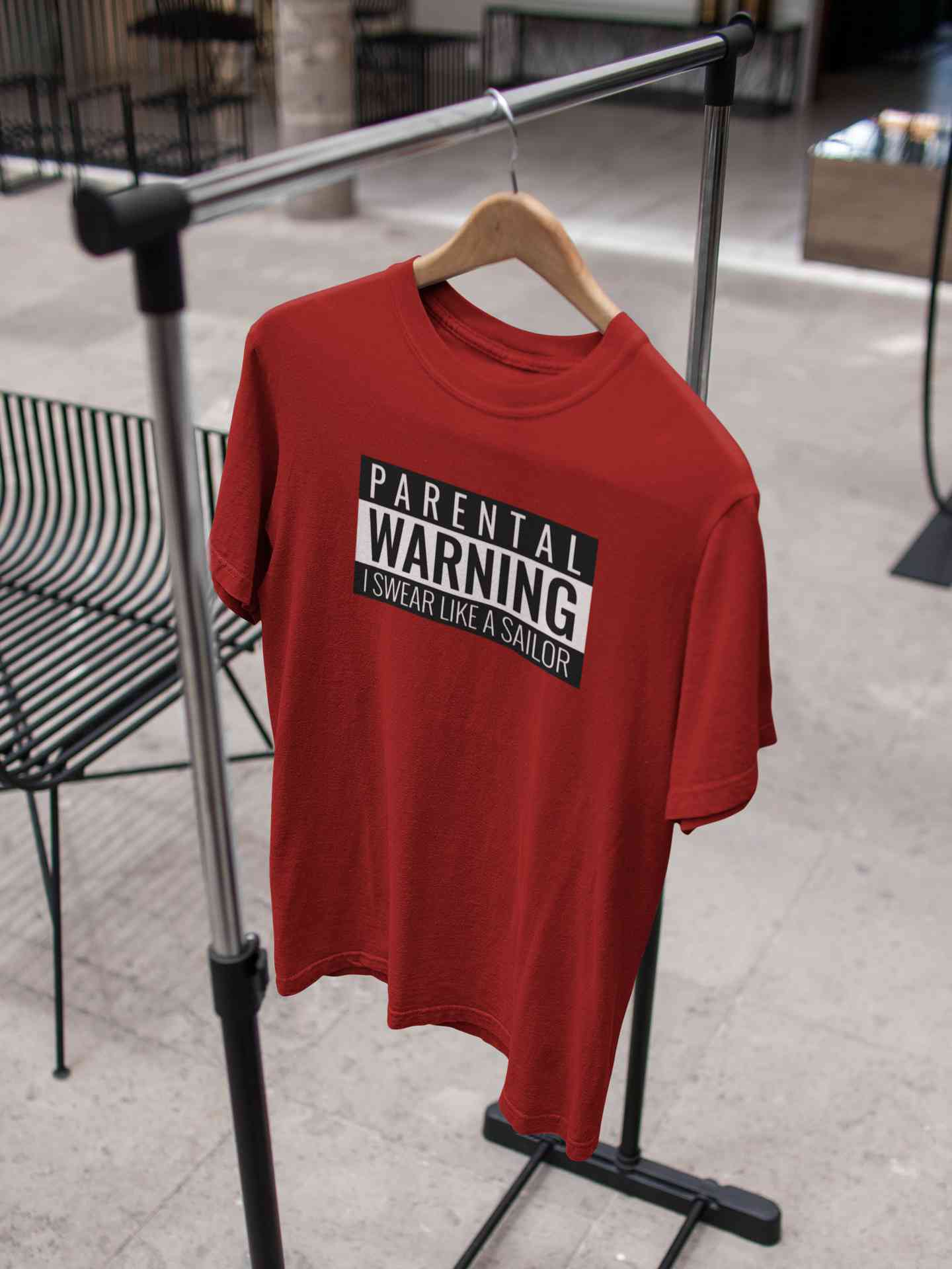 Parental Warning Quotes Women Half Sleeves T-shirt- FunkyTeesClub