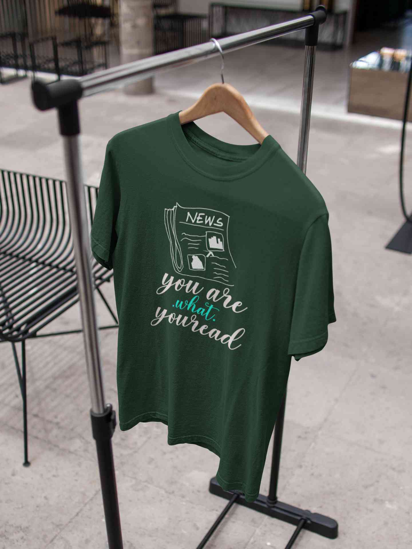 News Quote Mens Half Sleeves T-shirt- FunkyTeesClub