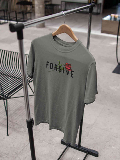Forgive Mens Half Sleeves T-shirt- FunkyTeesClub