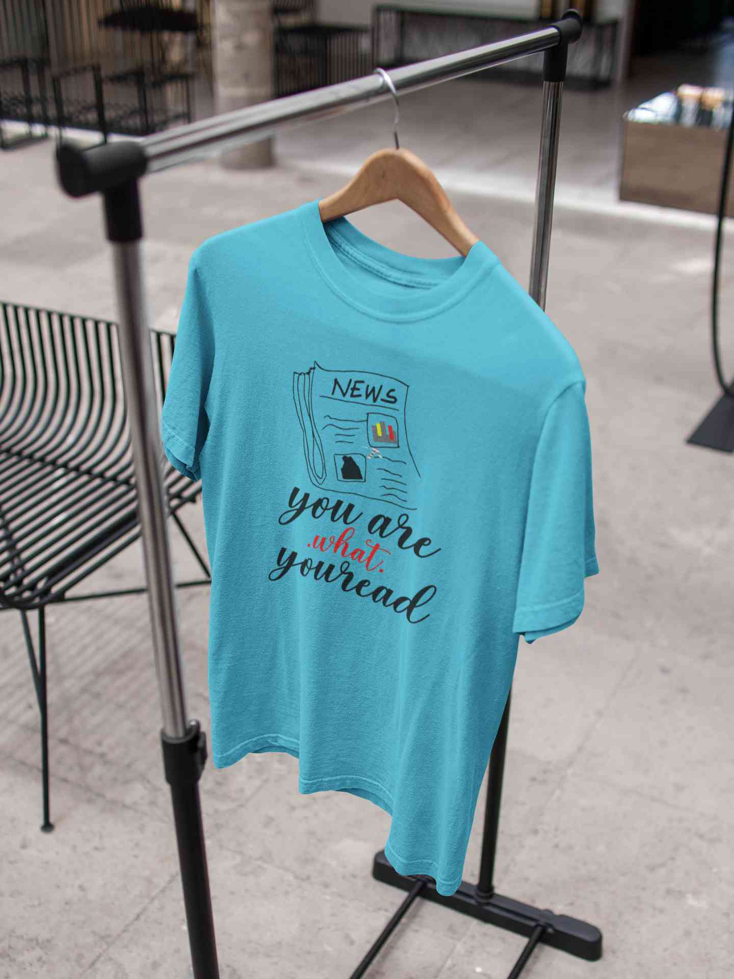 News Quote Mens Half Sleeves T-shirt- FunkyTeesClub