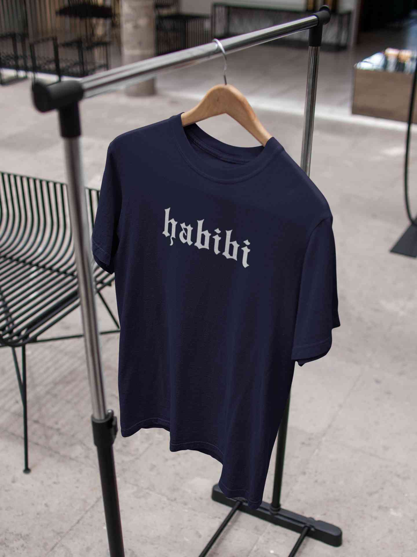 Habibi Mens Half Sleeves T-shirt- FunkyTeesClub