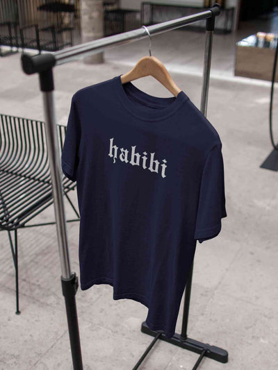 Habibi Mens Half Sleeves T-shirt- FunkyTeesClub