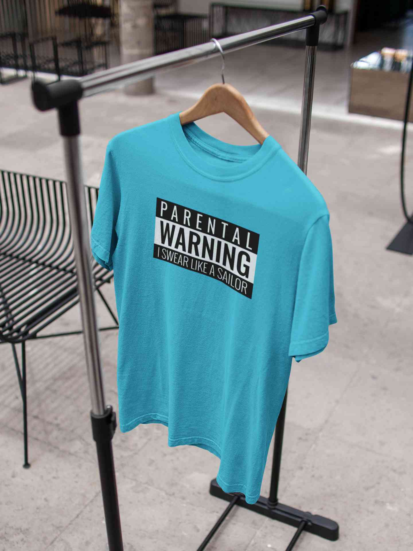 Parental Warning Quotes Mens Half Sleeves T-shirt- FunkyTeesClub