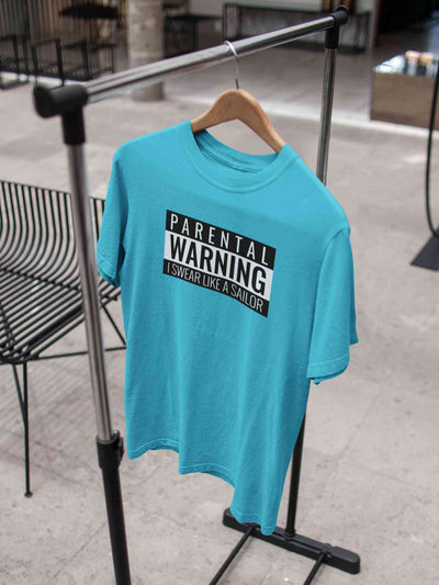 Parental Warning Quotes Women Half Sleeves T-shirt- FunkyTeesClub