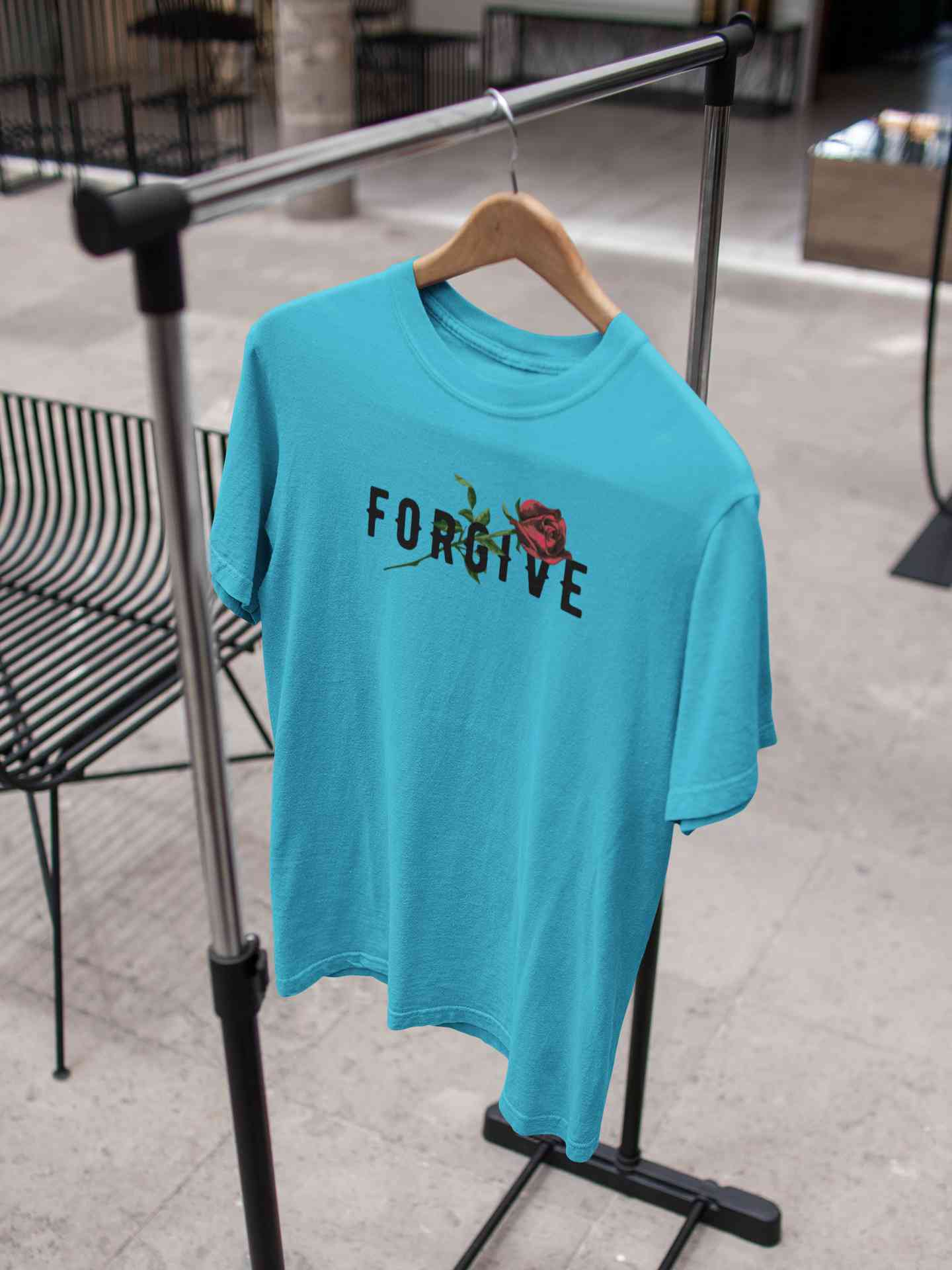 Forgive Women Half Sleeves T-shirt- FunkyTeesClub
