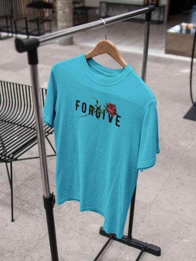 Forgive Women Half Sleeves T-shirt- FunkyTeesClub