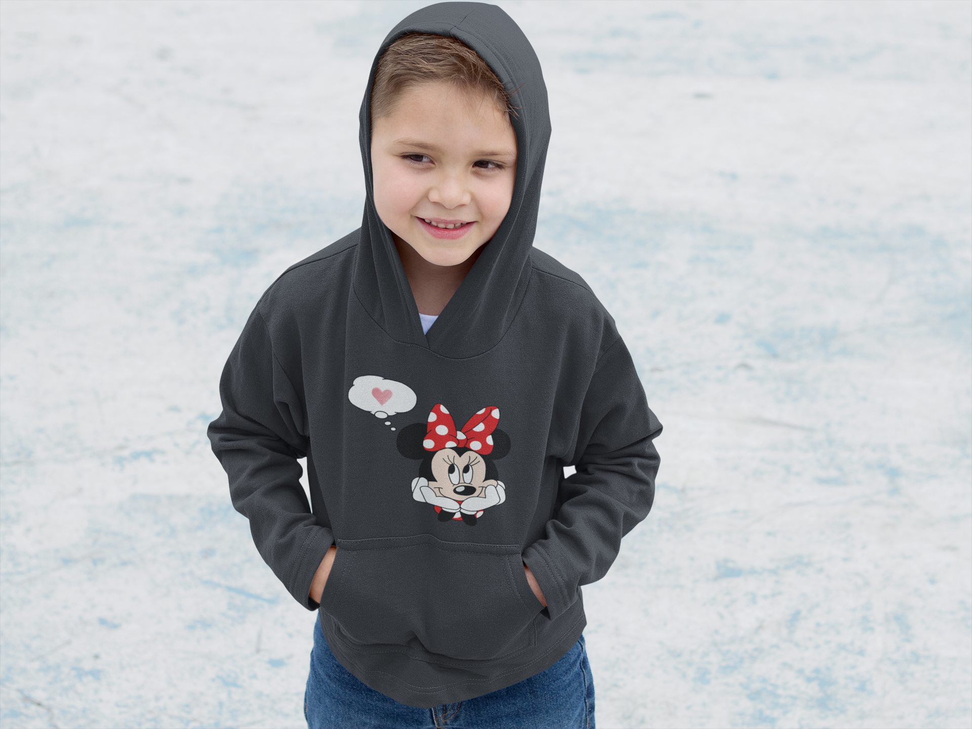 Cute Cartoon Boy Hoodies-FunkyTeesClub