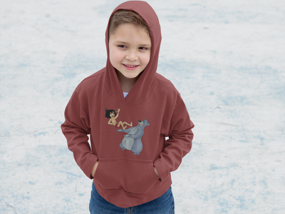 Cute Cartoon Boy Hoodies-FunkyTeesClub
