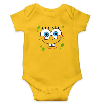 Spongebob Rompers for Baby Boy- FunkyTradition FunkyTradition