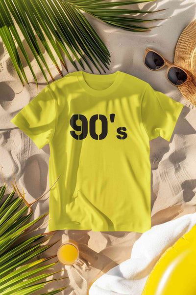 90s Women Half Sleeves T-shirt- FunkyTeesClub