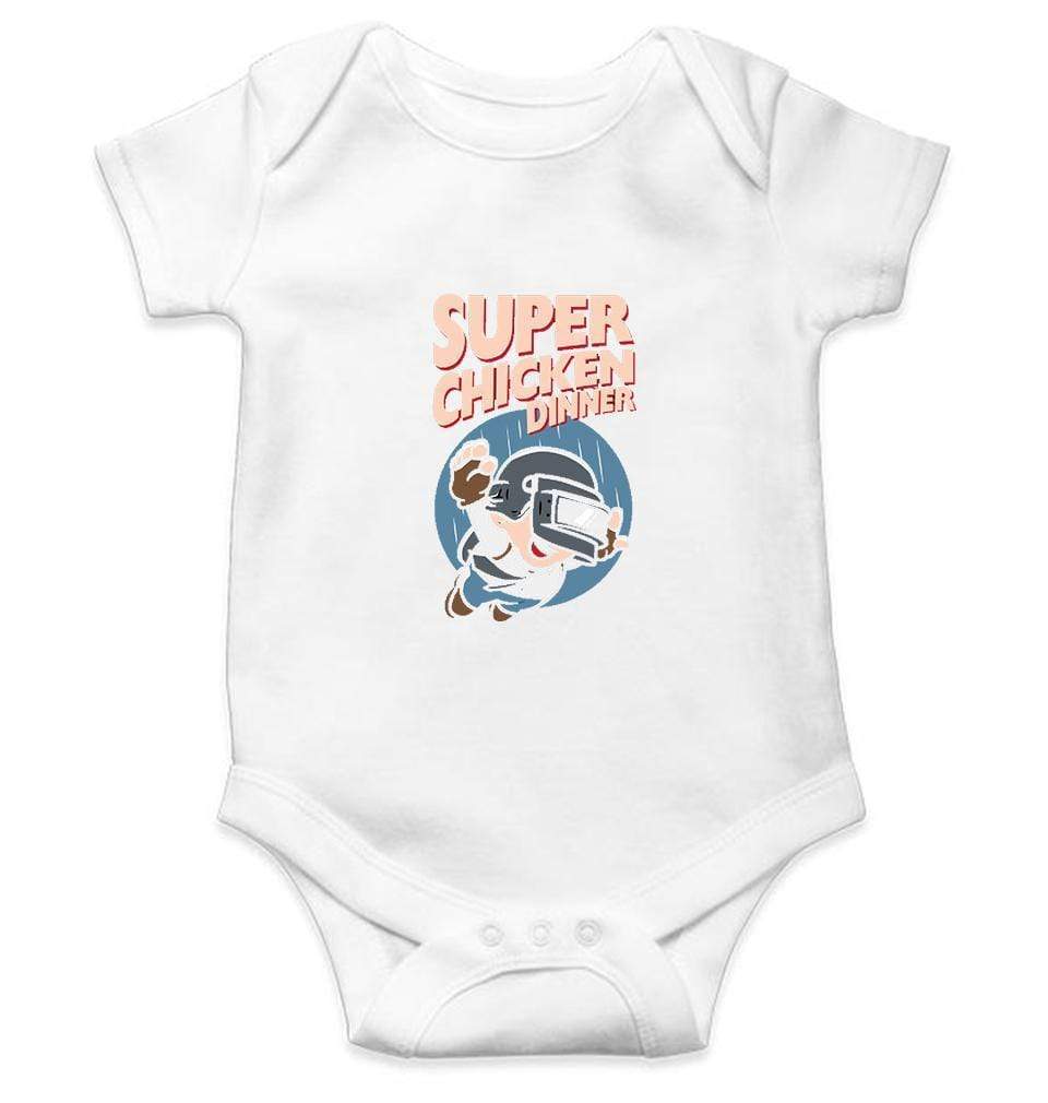 Super Chicken Dinner PUBG Rompers for Baby Boy- FunkyTradition FunkyTradition