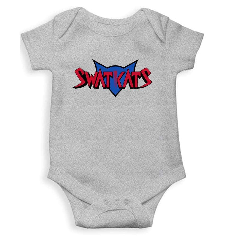 Swat Kats Logo Rompers for Baby Girl- FunkyTradition FunkyTradition