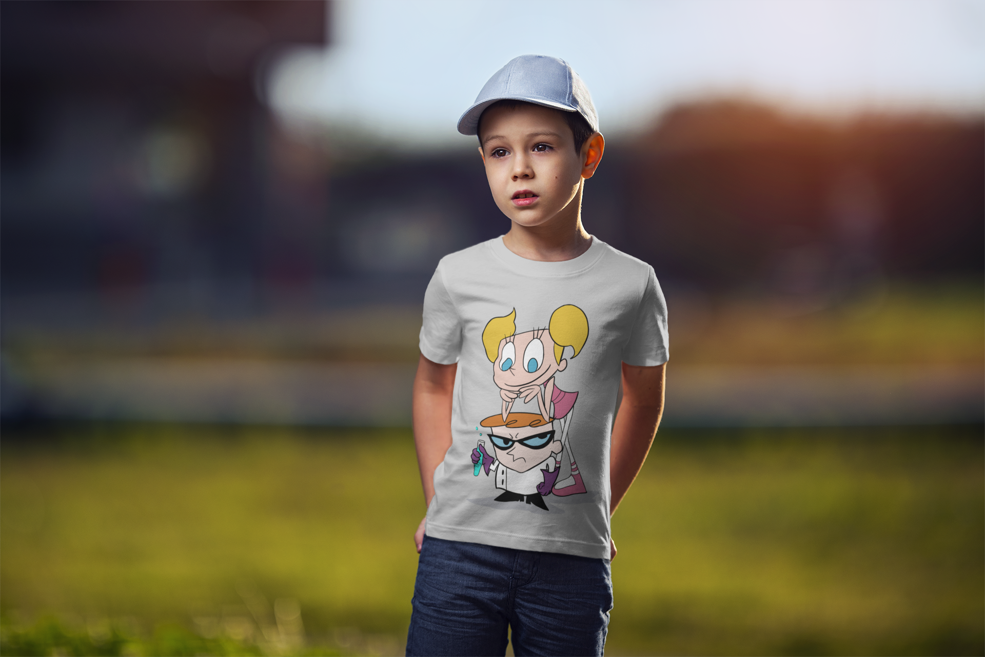 Cute Cartoon Half Sleeves T-Shirt for Boy-FunkyTeesClub