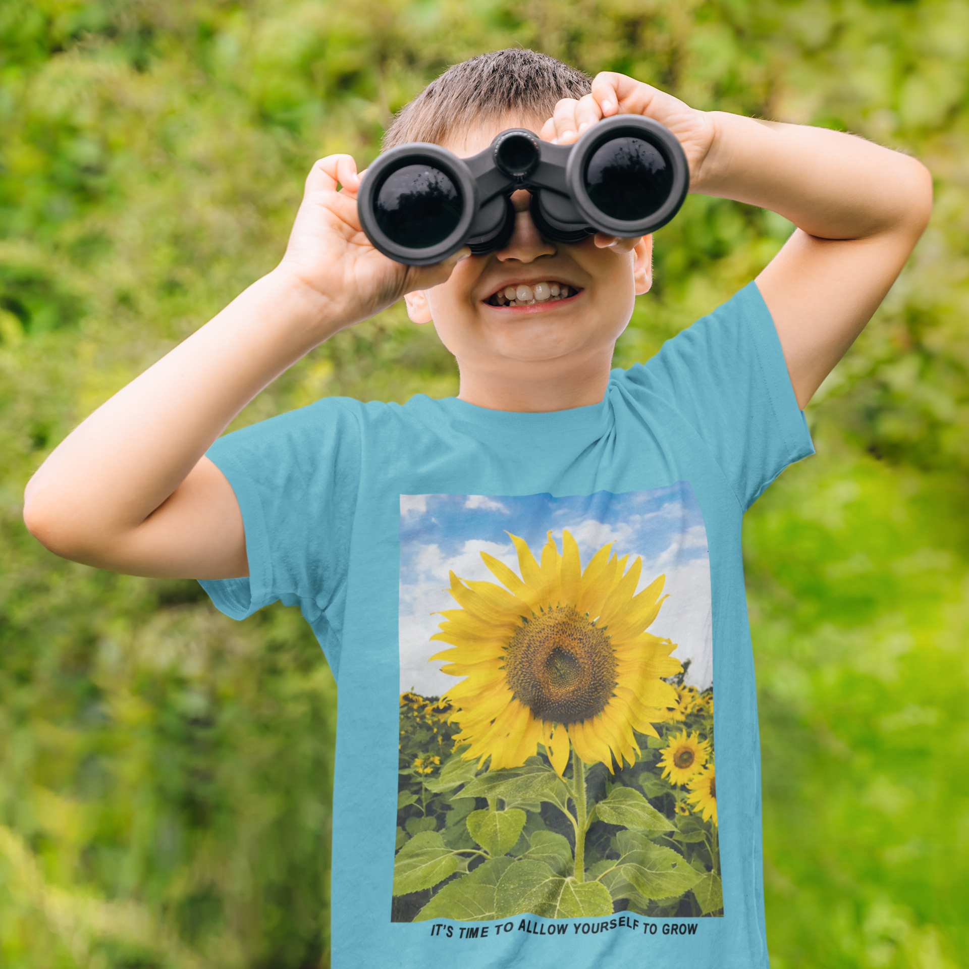 Its A Time Minimals Half Sleeves T-Shirt for Boy-FunkyTeesClub