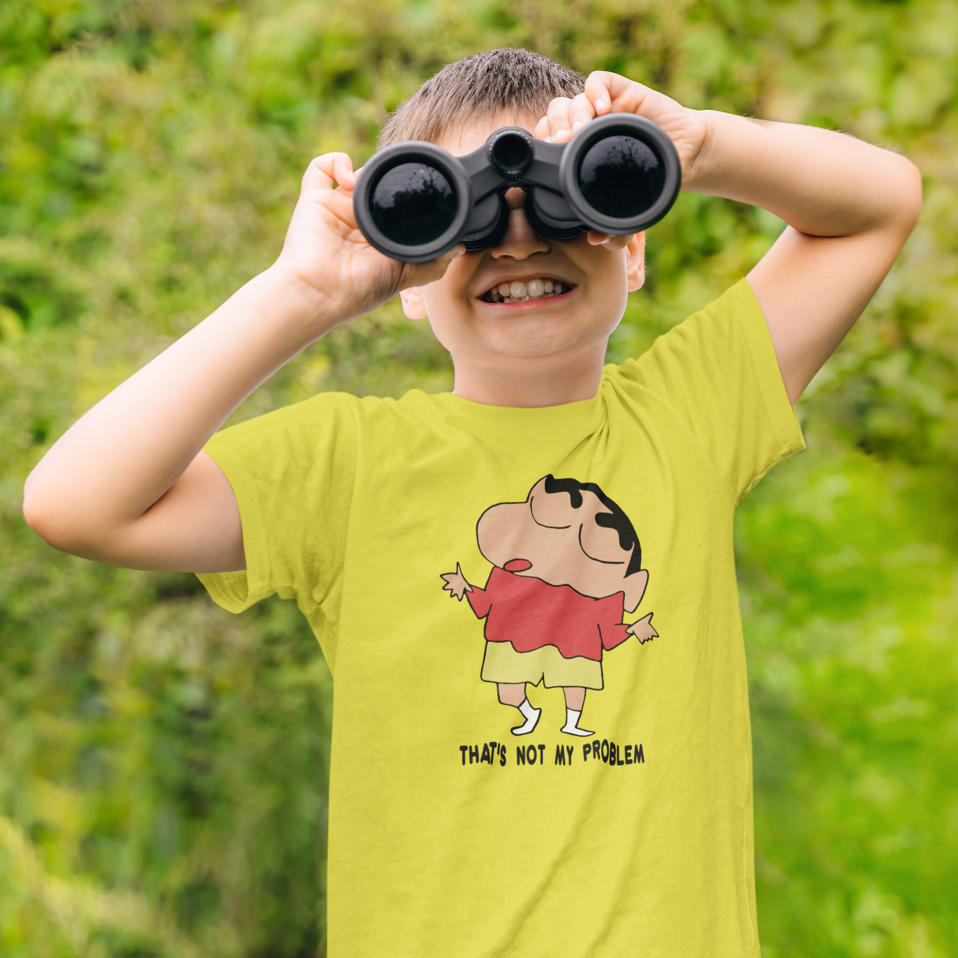 Thats Not My Problem Half Sleeves T-Shirt for Boy-FunkyTeesClub