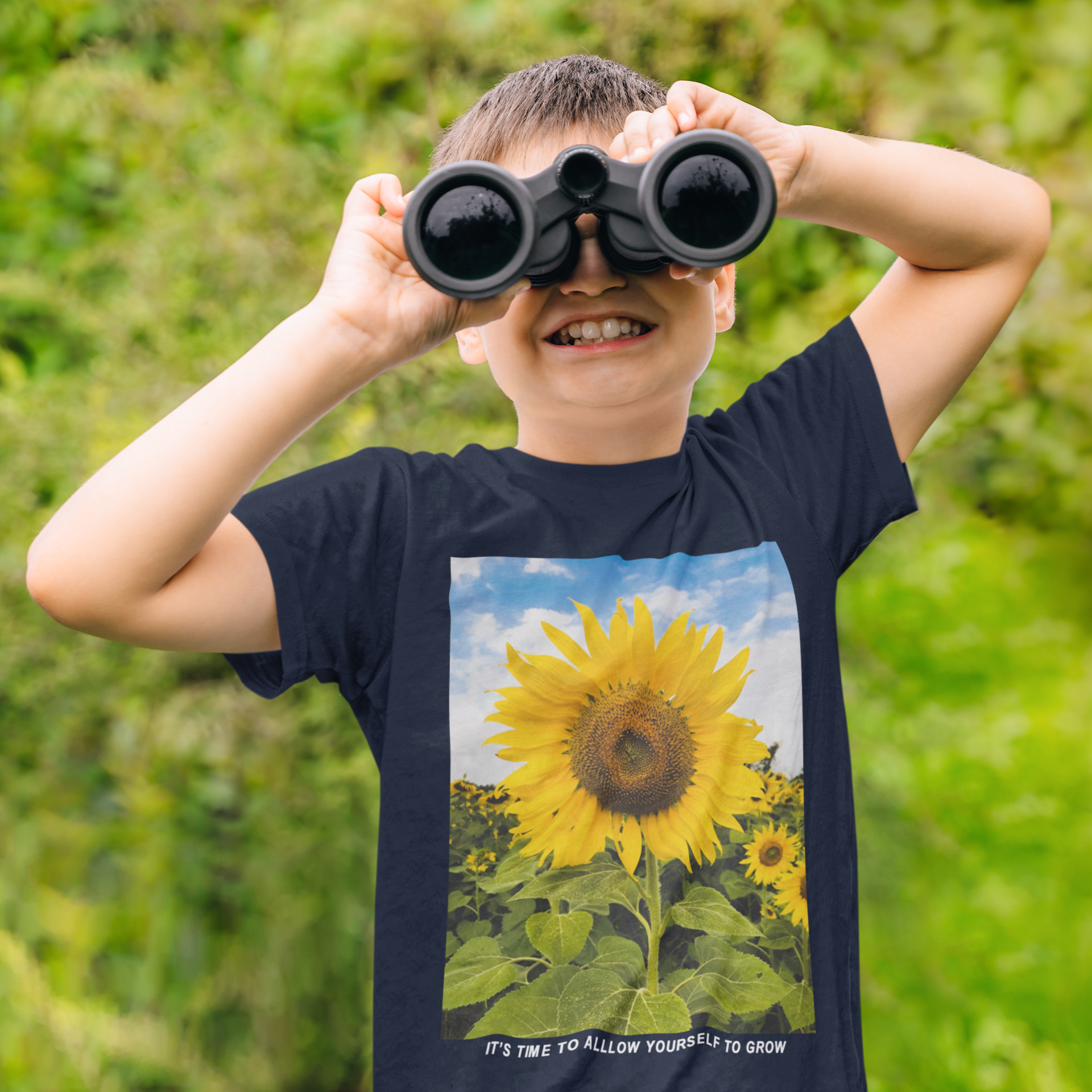 Its A Time Minimals Half Sleeves T-Shirt for Boy-FunkyTeesClub