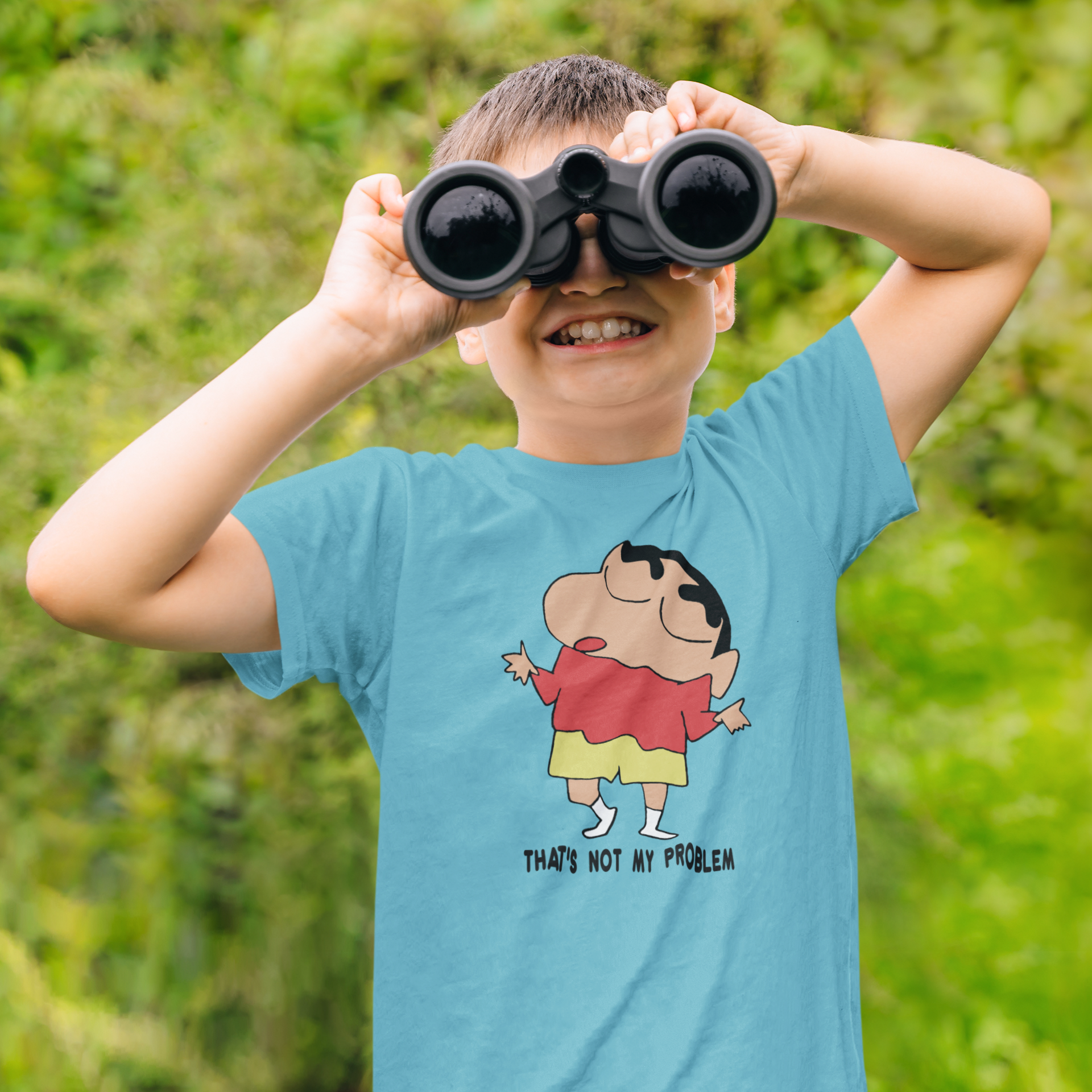 Thats Not My Problem Half Sleeves T-Shirt for Boy-FunkyTeesClub