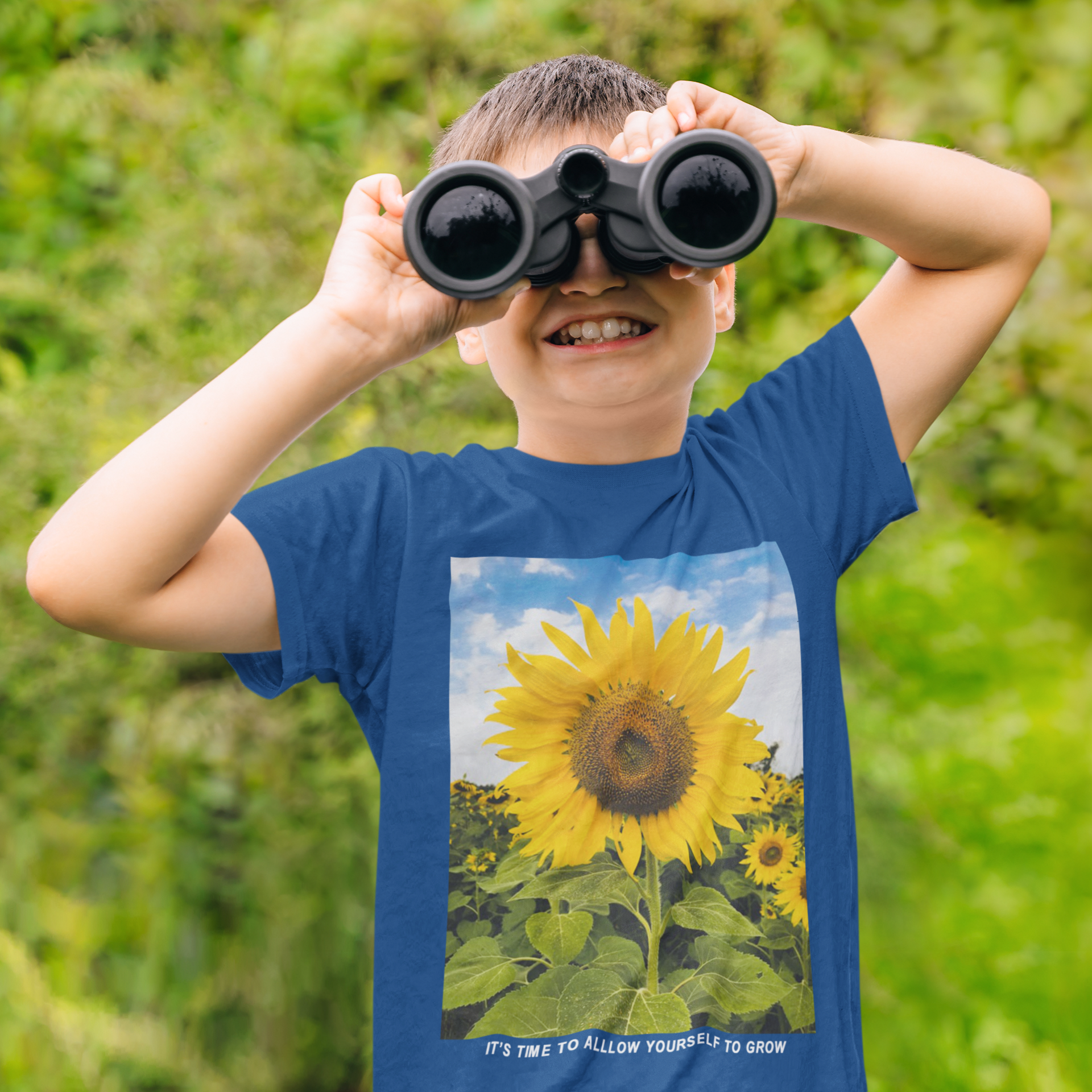 Its A Time Minimals Half Sleeves T-Shirt for Boy-FunkyTeesClub