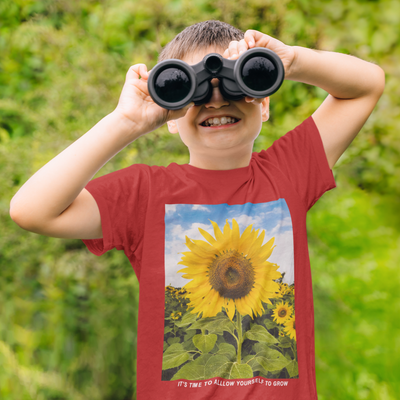 Its A Time Minimals Half Sleeves T-Shirt for Boy-FunkyTeesClub