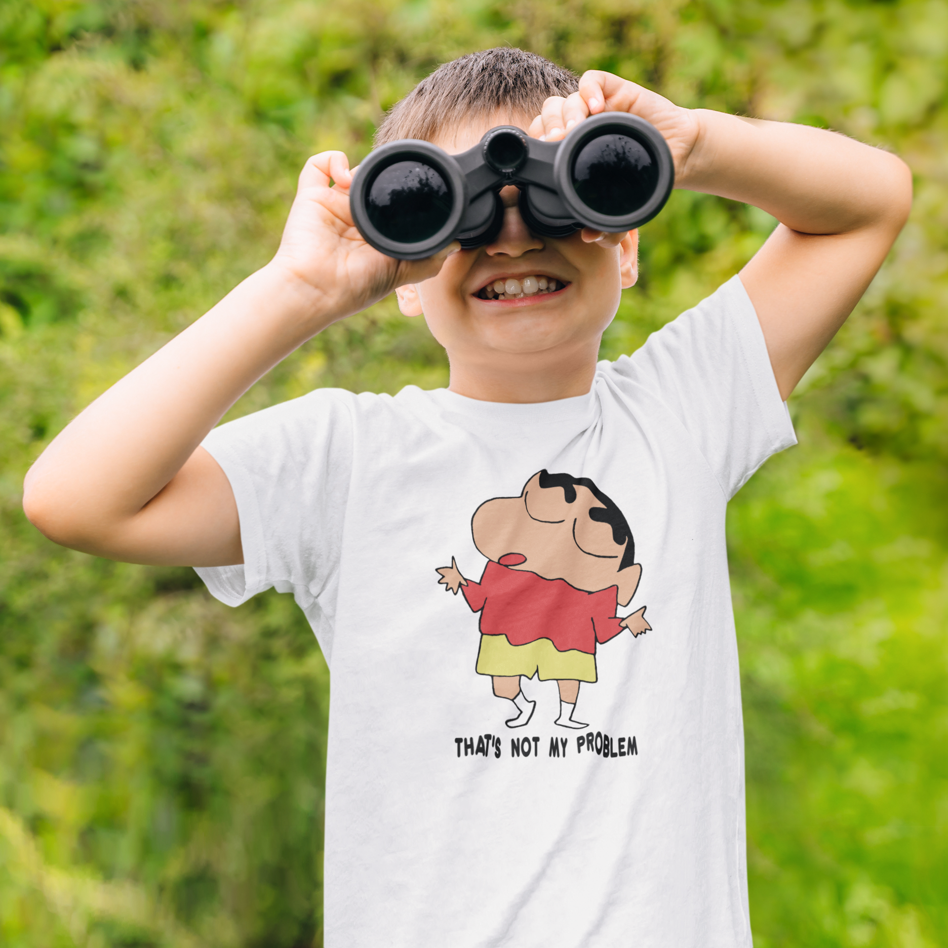 Thats Not My Problem Half Sleeves T-Shirt for Boy-FunkyTeesClub