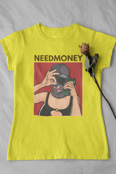 Bad Girl Women Half Sleeves T-shirt- FunkyTeesClub