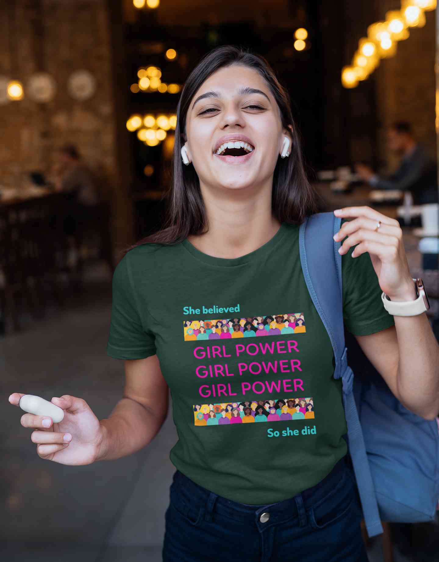 Trendy Feminist Quotes Women Half Sleeves T-shirt- FunkyTeesClub