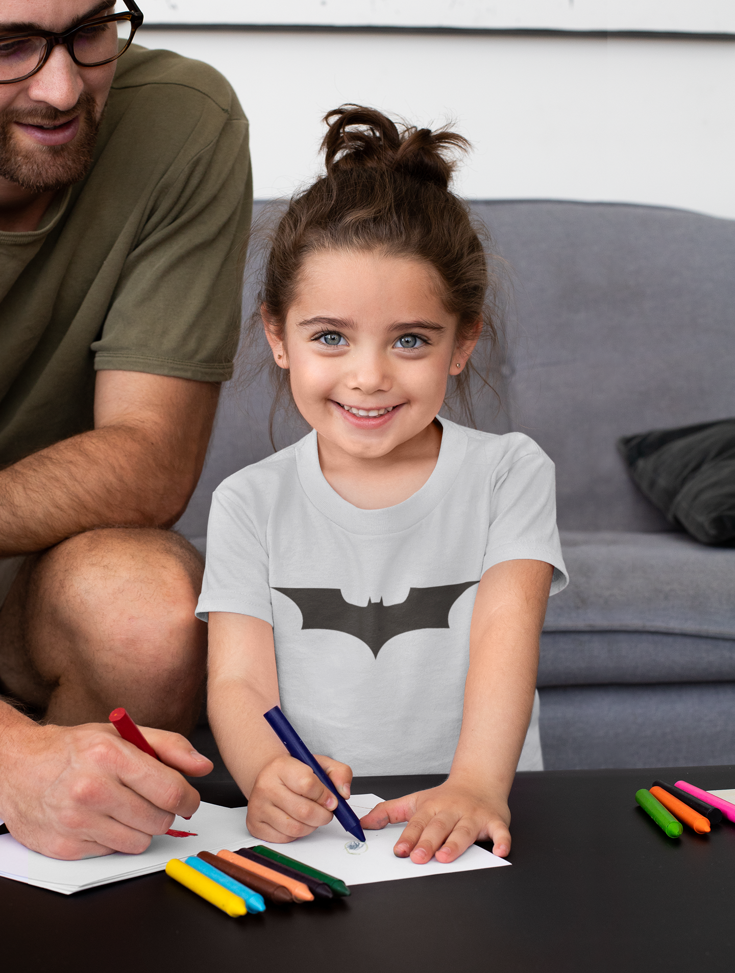 Superhero Half Sleeves T-Shirt For Girls -FunkyTeesClub