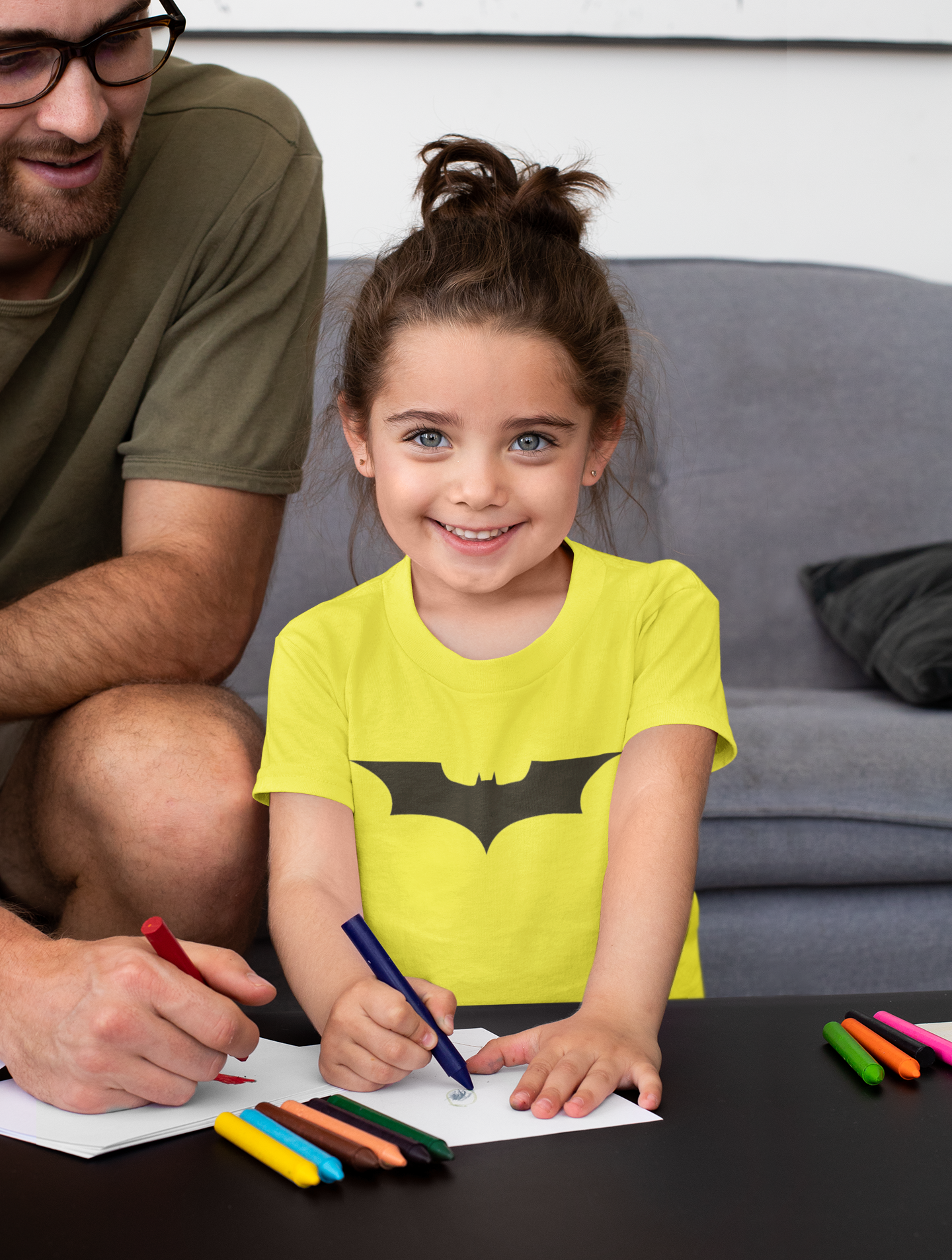 Superhero Half Sleeves T-Shirt For Girls -FunkyTeesClub