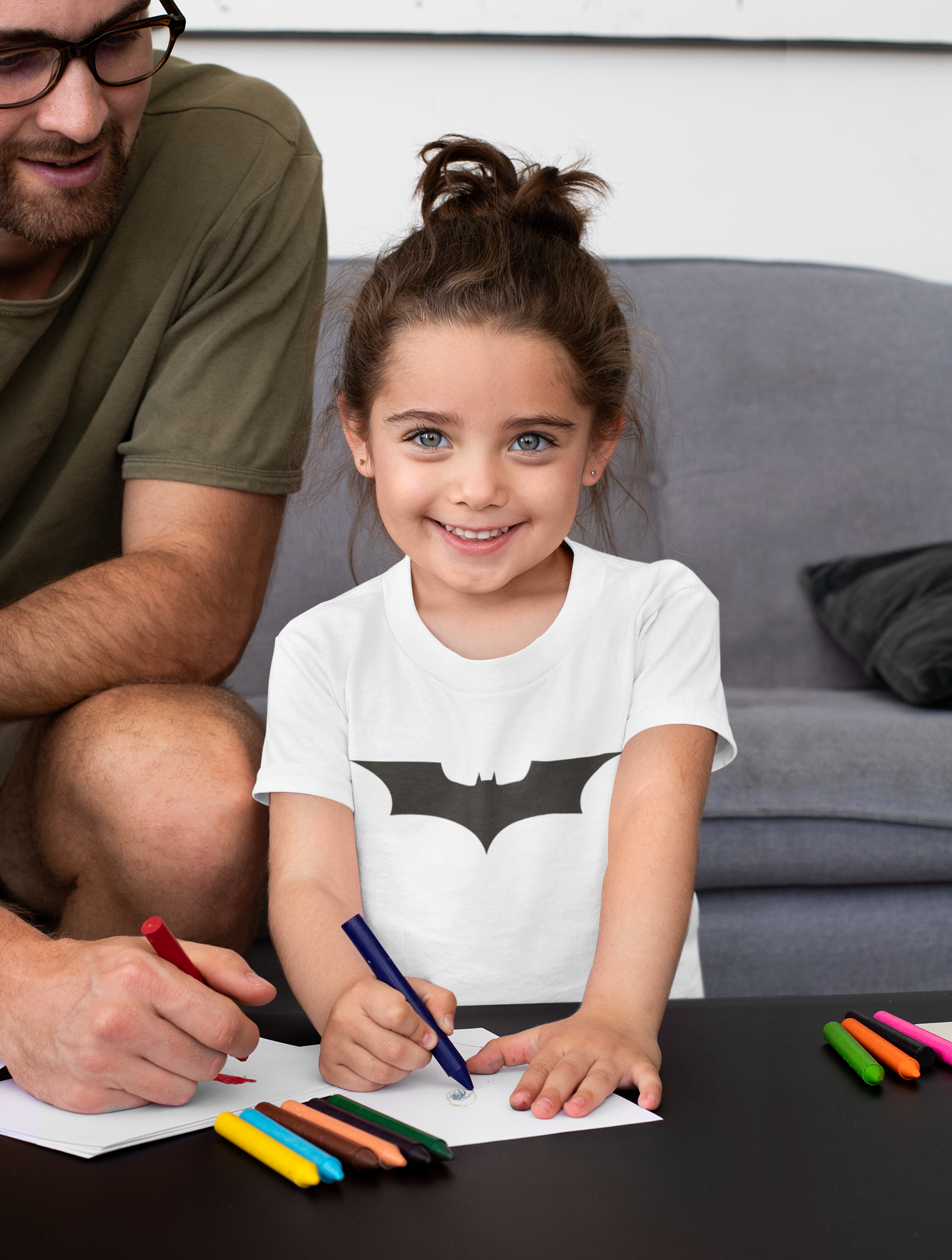 Superhero Half Sleeves T-Shirt For Girls -FunkyTeesClub