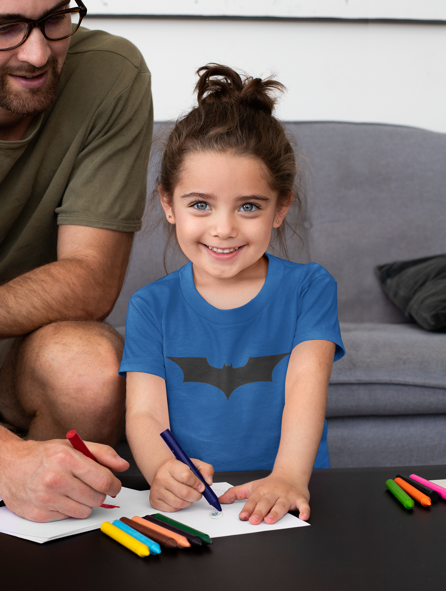 Superhero Half Sleeves T-Shirt For Girls -FunkyTeesClub